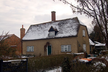 Gamekeepers Cottage - 298 Cople Road Christmas Eve 2010